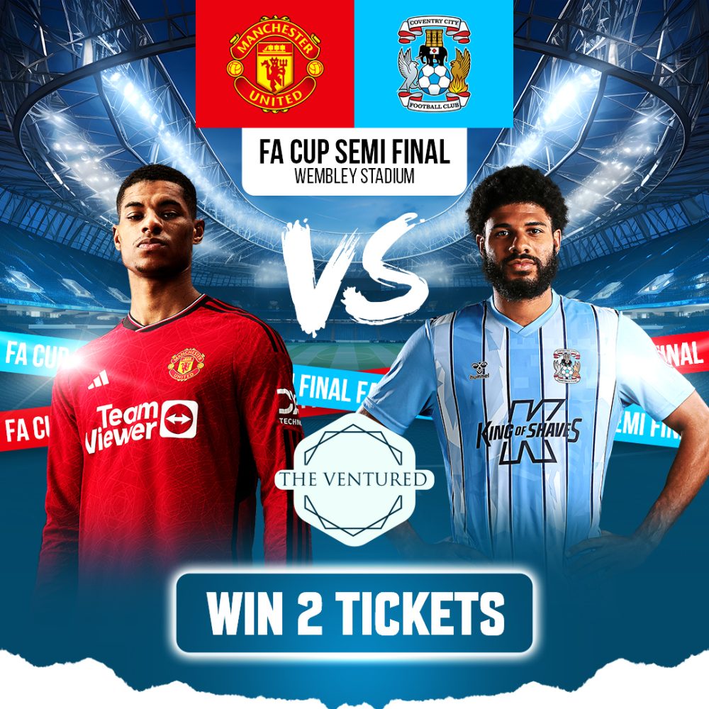TICKETS TO FA SEMI-FINAL Manchester United Vs Coventry City