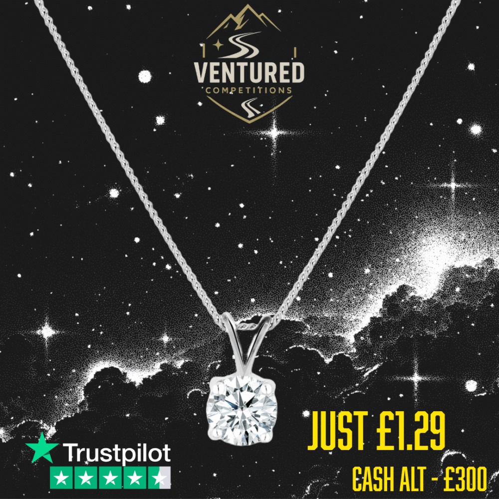 Diamond Solitaire Necklace Pendant